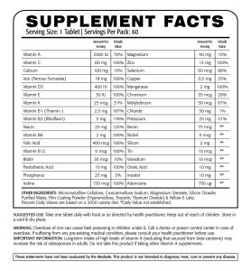 Centrovital Multi Adults Under 50