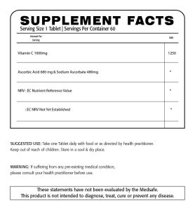 Centrovital Vitamin C 1000Mg Chewable Tablets