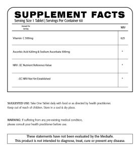 Centrovital Vitamin C 500Mg Chewable Tablets